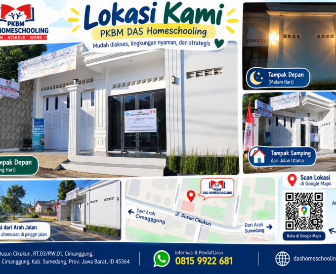 Lokasi PKBM DAS Homeschooling